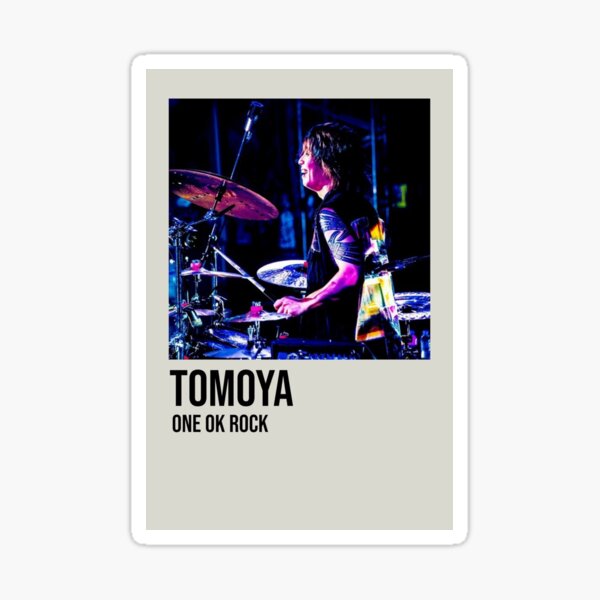 tomoya (una roca ok) Pegatina