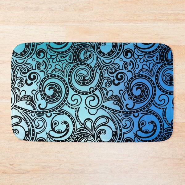 Item preview, Perky Paiseley Design Blue designed and sold by Si-aidra.