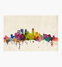 Minneapolis Minnesota Skyline Photographic Print