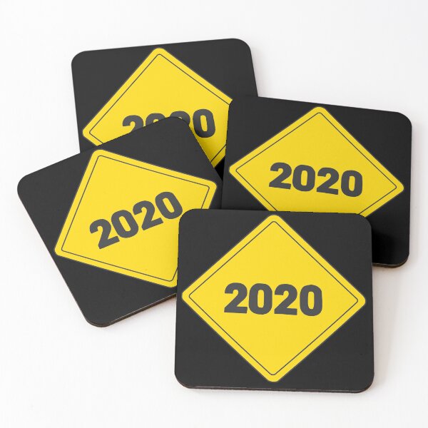 Item preview, 2020 warning sign yellow designed and sold by emcazalet.