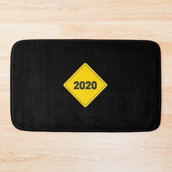 Item preview, 2020 warning sign yellow designed and sold by emcazalet.