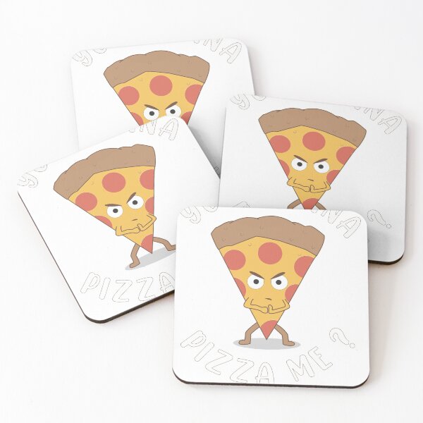 Item preview, You Wanna Pizza Me ,Funny Pizza ,Vintage Illustration - Humor Geek ,Gift for Brother ,Wanna Pizza Me designed and sold by BrahimAz.