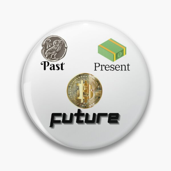 Item preview, Past, Present, Bitcoin is the Future designed and sold by WinningUniverse.