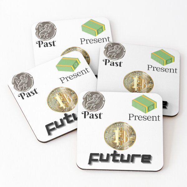 Item preview, Past, Present, Bitcoin is the Future designed and sold by WinningUniverse.