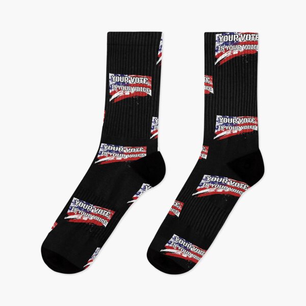 Item preview, Your vote is your voice America first, usa flag fingerprint t-shirt,  vote registration, register to vote designed and sold by Morinas.