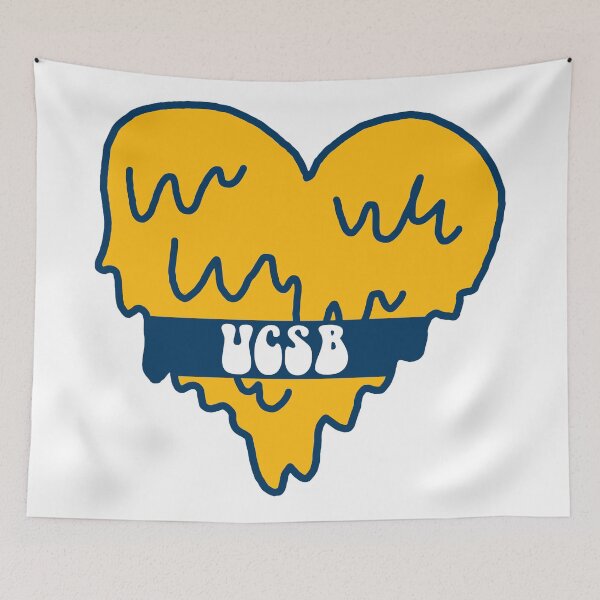 Item preview, University of California Santa Barbra Heart designed and sold by kkosmicki.