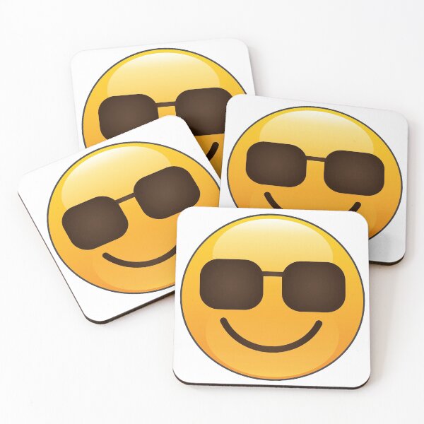 Item preview, Smiling Face with Sunglasses designed and sold by LynksArts.