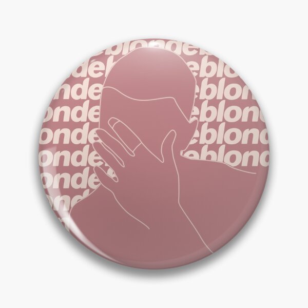 Item preview, blonde / frank ocean line art dark rose designed and sold by LLCRG.
