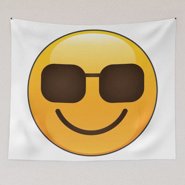 Item preview, Smiling Face with Sunglasses designed and sold by LynksArts.
