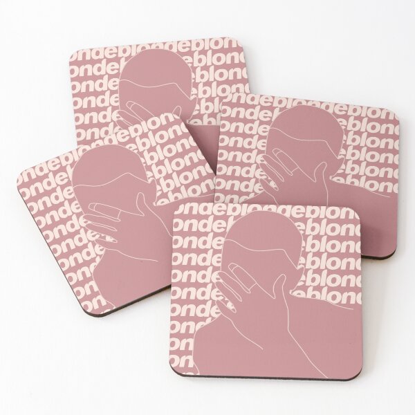 Item preview, blonde / frank ocean line art dark rose designed and sold by LLCRG.