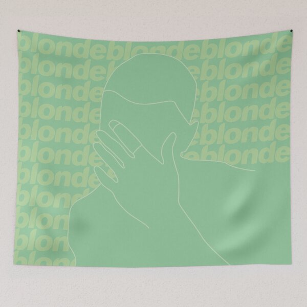 Item preview, grass green blonde / frank ocean line art  designed and sold by LLCRG.