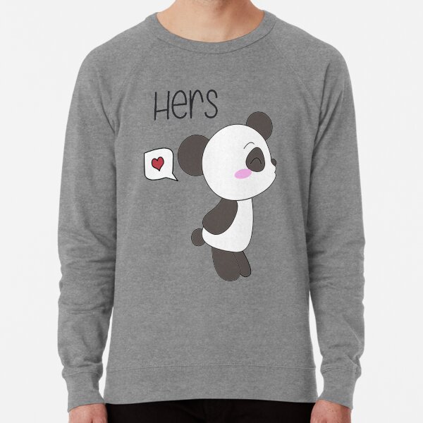Sweater panda couple clearance