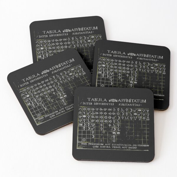 Item preview, Tabula Affinitatum chemical affinities symbols designed and sold by Say_it_aloud.