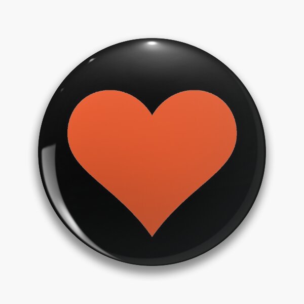 Item preview, Orange Heart designed and sold by Jeron Kuxhausen.