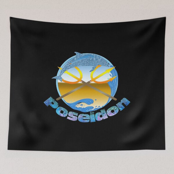 Item preview, Poseidon: Greek God of the Seas and Oceans designed and sold by Shounenbat.