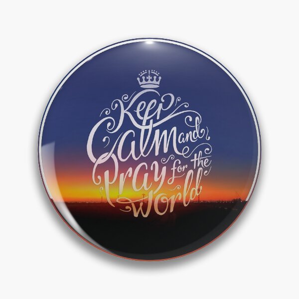 Item preview, Keep Calm And Pray For The World designed and sold by tiendaFdR.