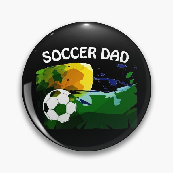Item preview, "Soccer Dad" with colorful vector art  designed and sold by Neonyx2020.