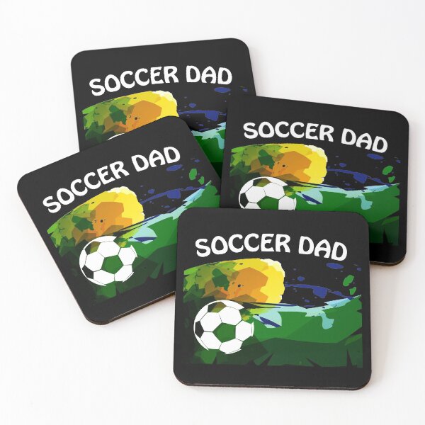Item preview, "Soccer Dad" with colorful vector art  designed and sold by Neonyx2020.