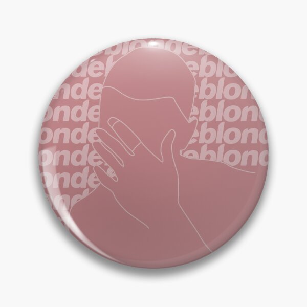 Item preview,  blonde / frank ocean line art dusky rose designed and sold by LLCRG.