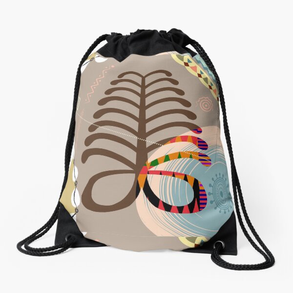 Adinkra AYA Drawstring Bag