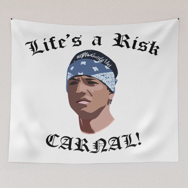 Item preview, Life's a Risk CARNAL! designed and sold by LagoArts.