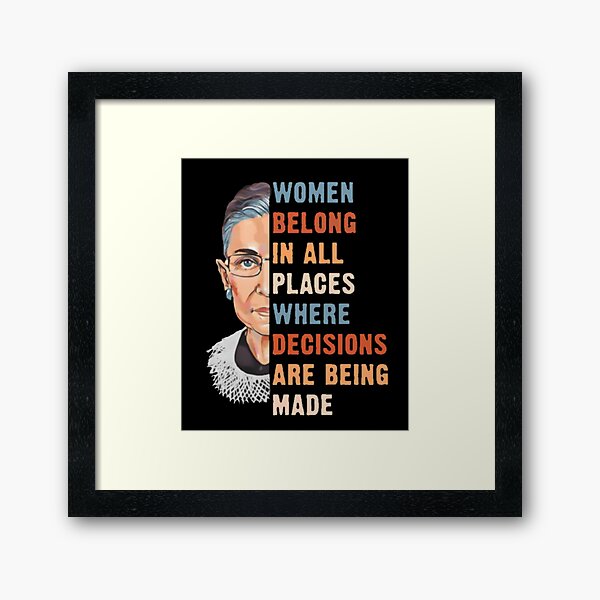 Item preview, Women Belong In All Place Where Decisions Are Being Made designed and sold by amethystdesign.
