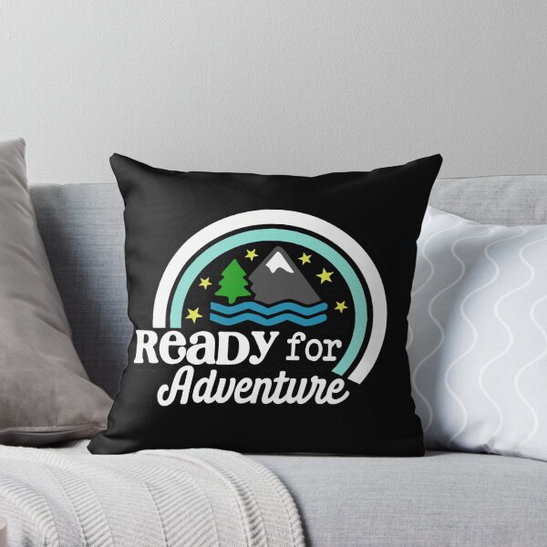 Item preview, Ready For Adventure - Wanderlust Hiking Quote designed and sold by MysticMagpie.