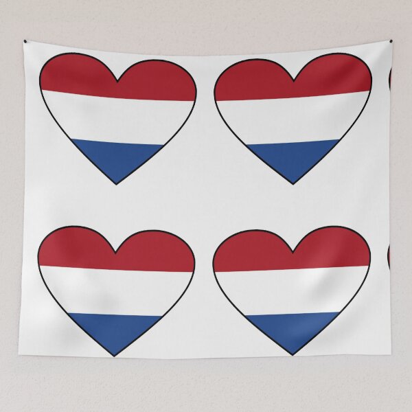 Item preview, Holland Flag. Netherlands Heart Flag. De Nederlandse Vlag. Dutch Flag.  designed and sold by GraceTee.