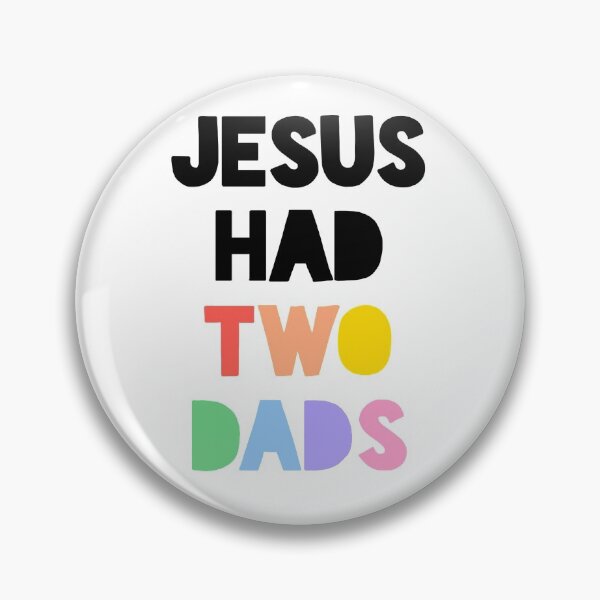 Artikel-Vorschau von Jesus hatte zwei Väter Pastell Regenbogen, designt und verkauft von emcazalet.