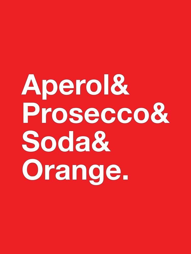 Disover Aperol Spritz - Recipe Premium Matte Vertical Poster
