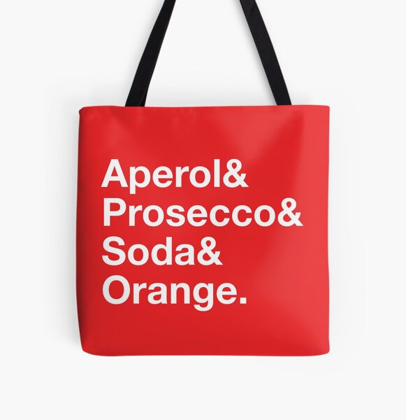Aperol Spritz - Rezept Allover-Print Tote Bag