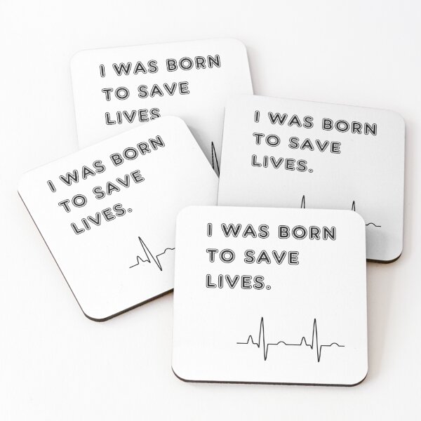 Artikelvorschau, Ich wurde geboren, um Leben zu retten - Inspiration für Krankenschwestern und Ärzte entworfen und verkauft von eskina.