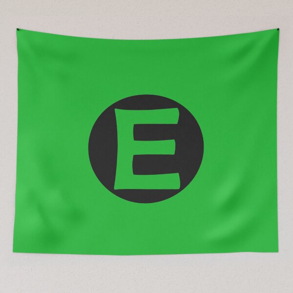 Item preview, letra e verde designed and sold by ZiphGames.