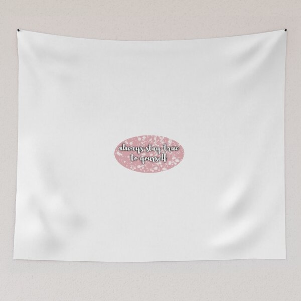 Item preview, Always Stay True To Yourself Inspirational Quote Sticker designed and sold by alice-victoria.
