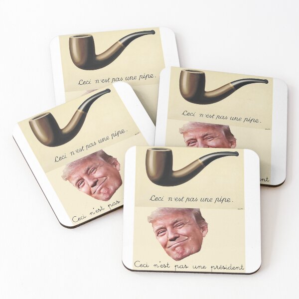 Item preview, This is not a President, this is not a pipe, trump design designed and sold by dscottlarson.