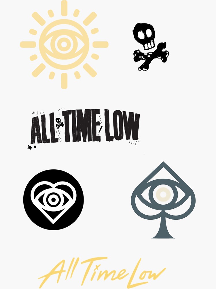 All Time Low Sticker Pack 2 by SarahLovesBands