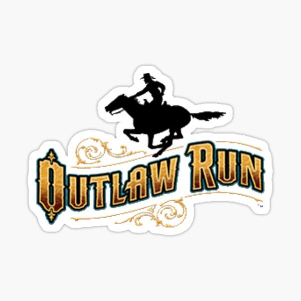 Outlaw Run Silver Dollar City Sticker