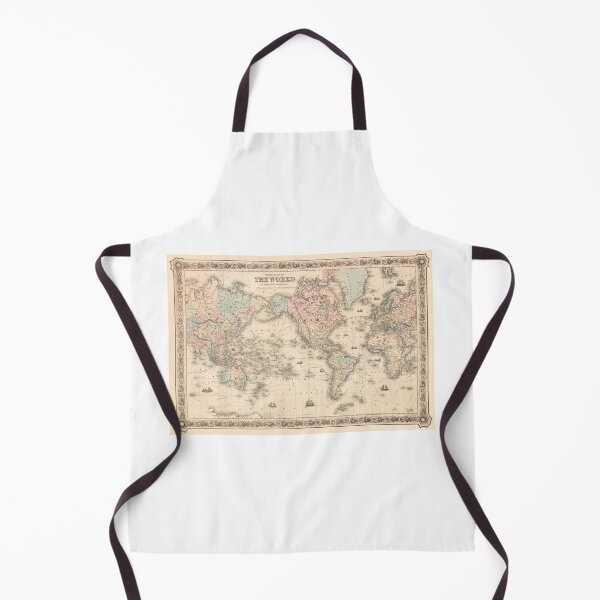 Item preview, Map of the World Vintage designed and sold by upoutandaway.