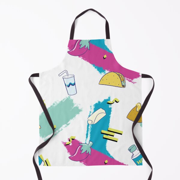 90s Fiesta-White Version Apron