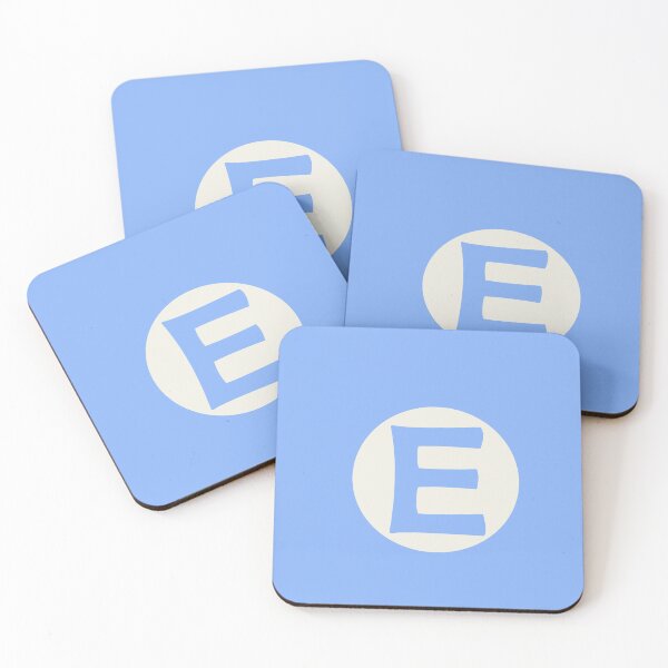 Item preview, letter e blue designed and sold by ZiphGames.