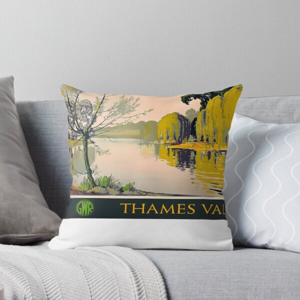 Item preview, Thames Valley retro poster designed and sold by CorasPosters.