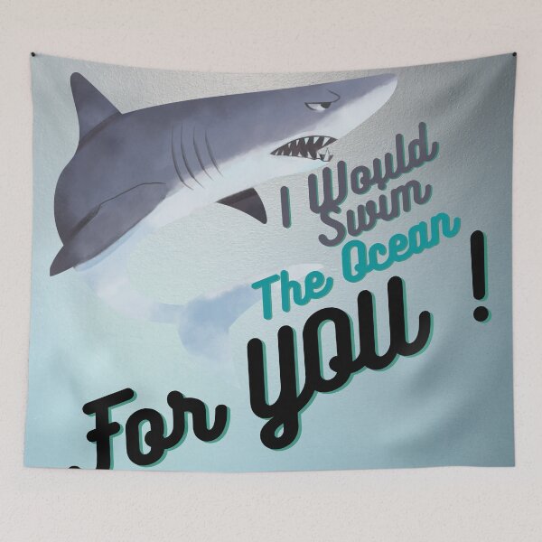 Item preview, Shark Funny Quote designed and sold by Mayamoamen99.