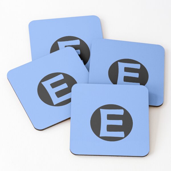 Item preview, letter e blue designed and sold by ZiphGames.