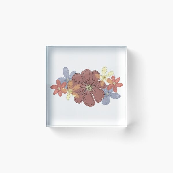 Item preview, warm tone floral cluster designed and sold by cmakeitcount.