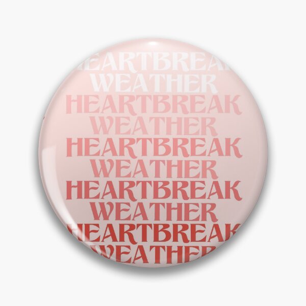 Item preview, Heartbreak Weather Trendy Pink and Red Ombré Design designed and sold by goldenkiwisugar.
