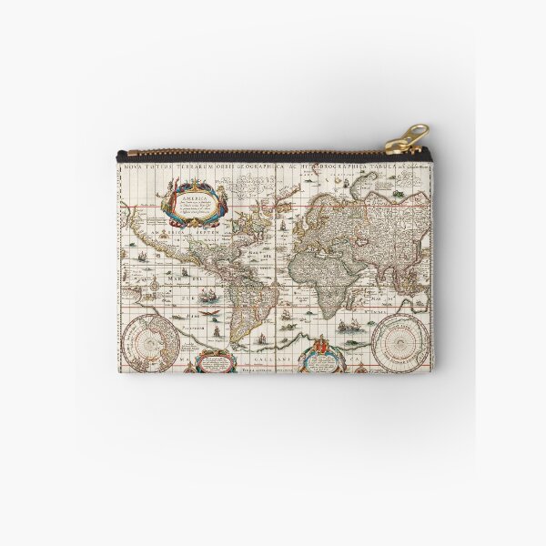 Item preview, Vintage World Map designed and sold by upoutandaway.