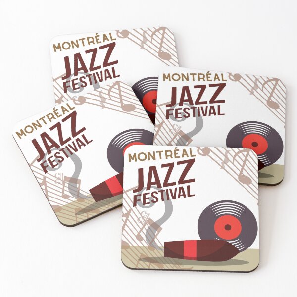 Artikelvorschau, Montrealer Jazzfestival entworfen und verkauft von sillyaprons.