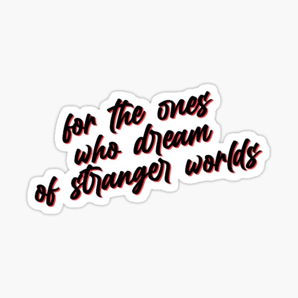 Item preview, stranger worlds designed and sold by aileenmbergin.