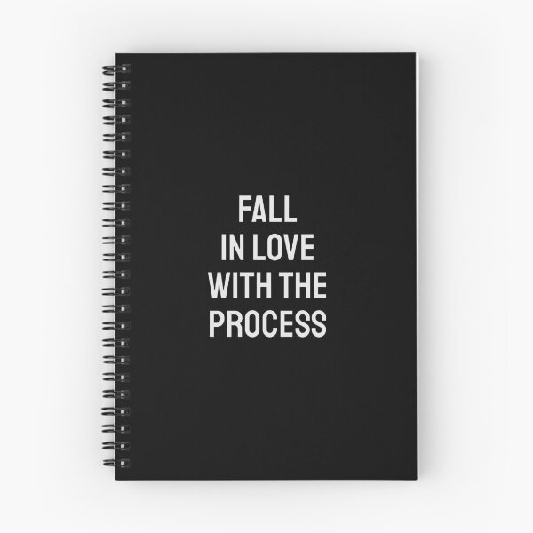 Item preview, Fall in love with the process - Hustle quotes designed and sold by Inspirationmotivation.