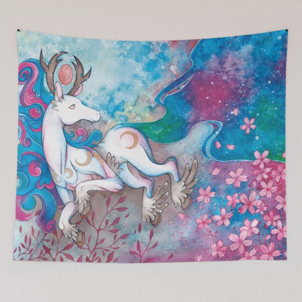 Item preview, Celestial Deer designed and sold by YumePeachyPie.